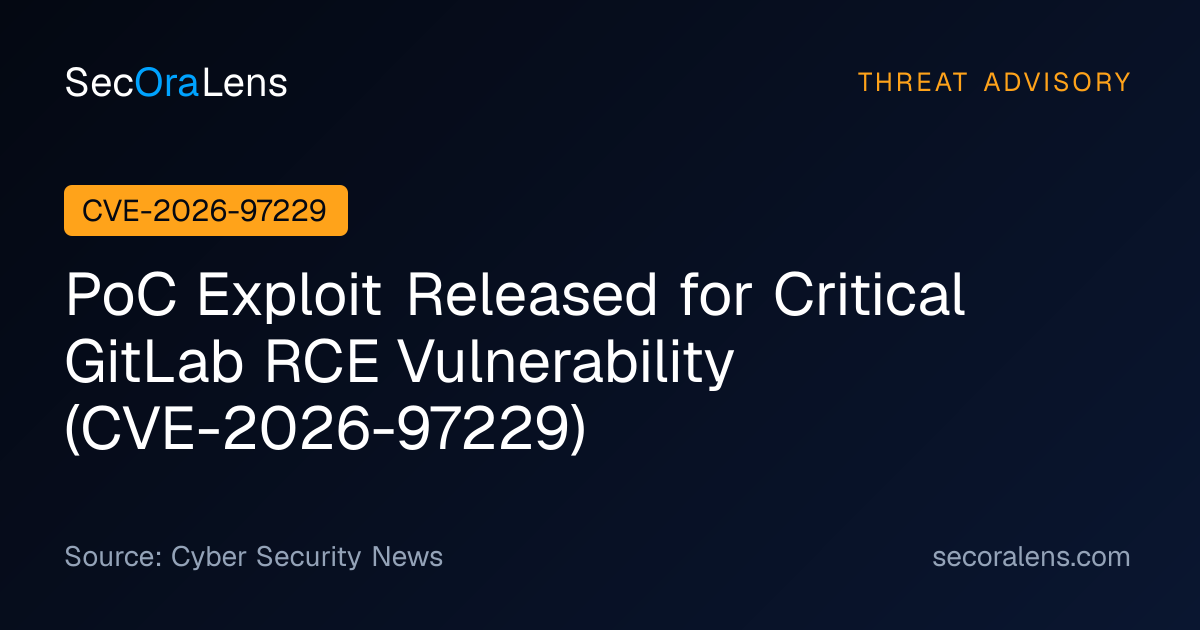 PoC Exploit Released for Critical GitLab RCE Vulnerability